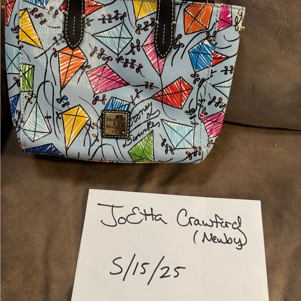 Dooney & Bourke Kite print satchel
